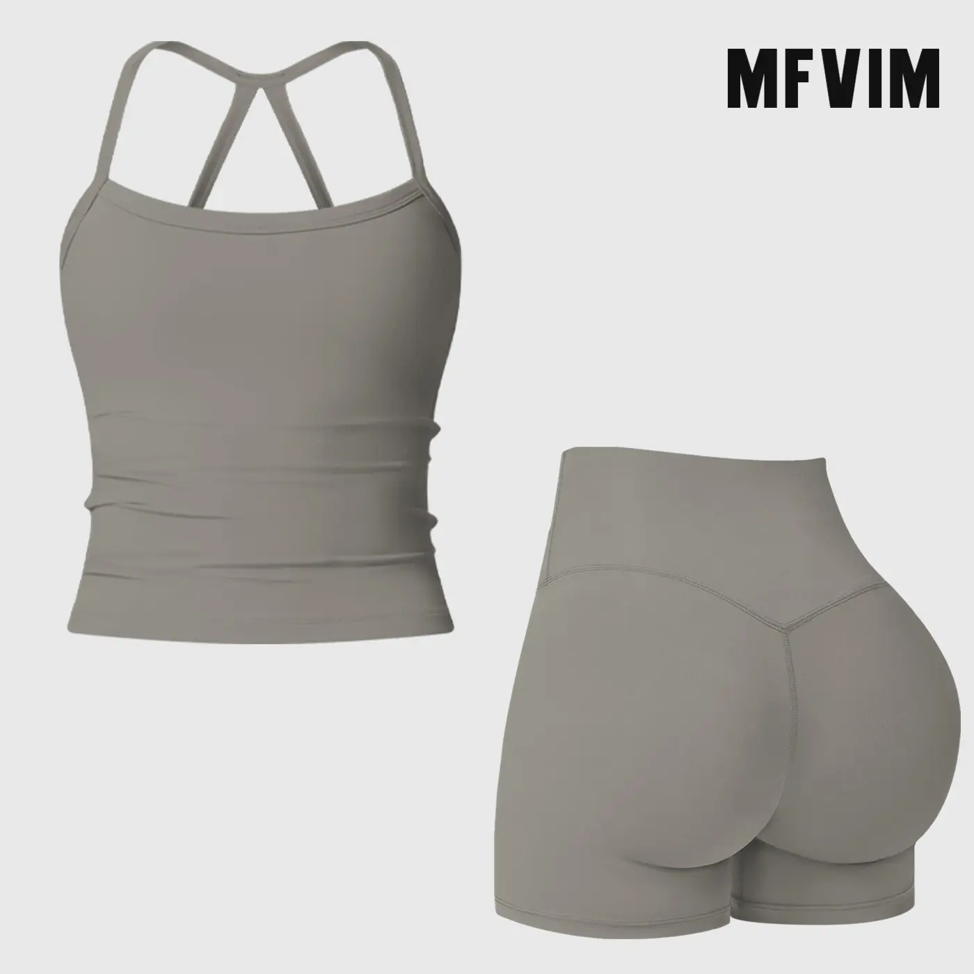 Shorts Set - Frost Gray