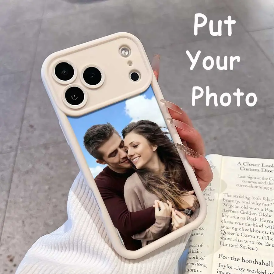Custom Photo Phone Case.For Galaxy S25, S24, S23,  PLUS, FE And Ultra,Galaxy A33  For Iphone17 Pro Max, 16, 15,  A Perfect Gift For Birthdays, Holidays,, Smartphon