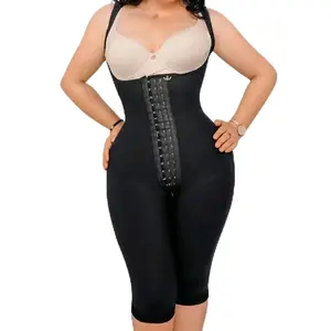 faja colombiana etapa 2 Shapewear Bodysuit Compression Womenswear Women's Zippered Tummy Control Corset