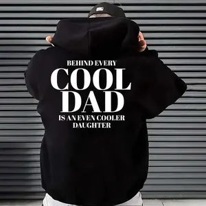 Behind Every Cool Dad Is An Even Cooler Daughter Hoodie, Best Daughter Ever Hoodie, Proud Dad Apparel, Funny Gift from Daughter
