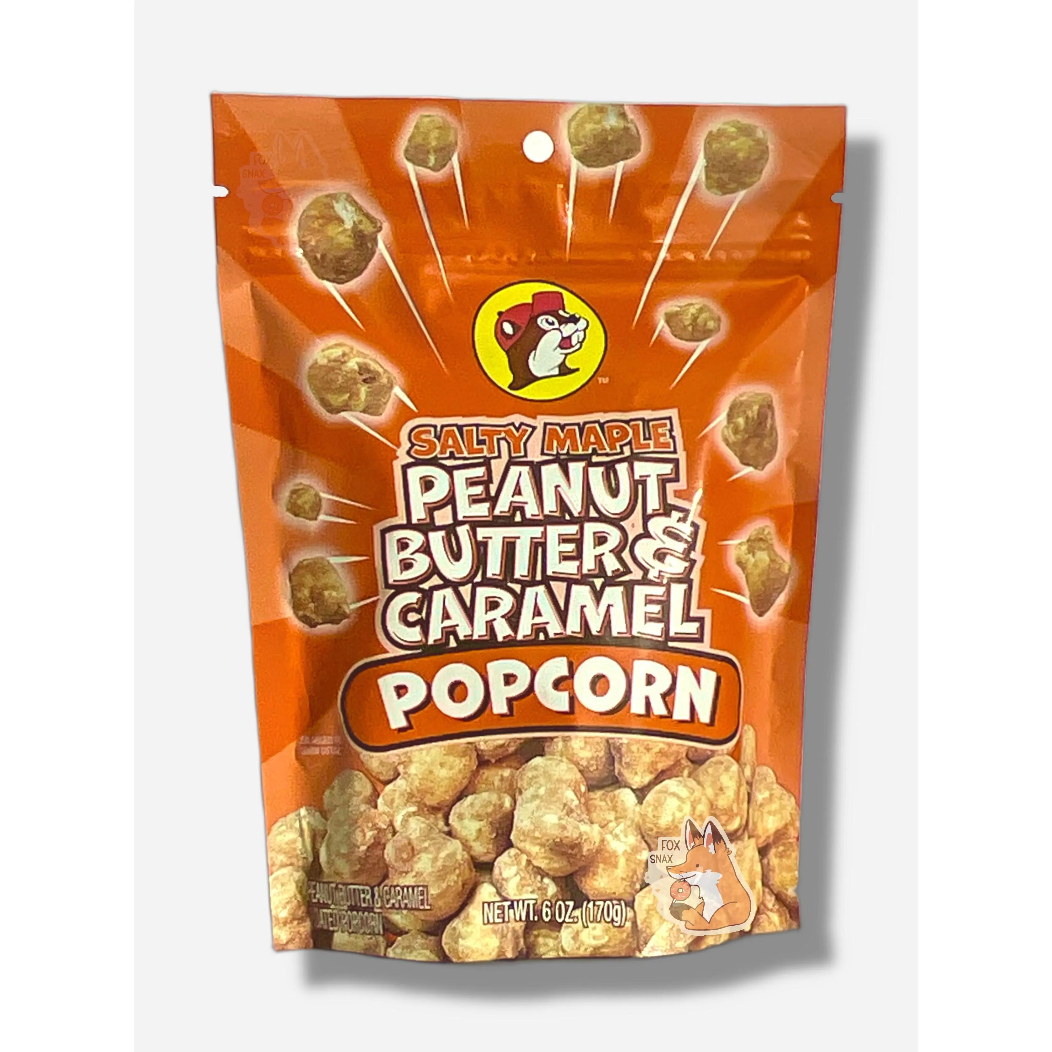 Buc-ee's Salty Maple Peanut Butter & Caramel Popcorn