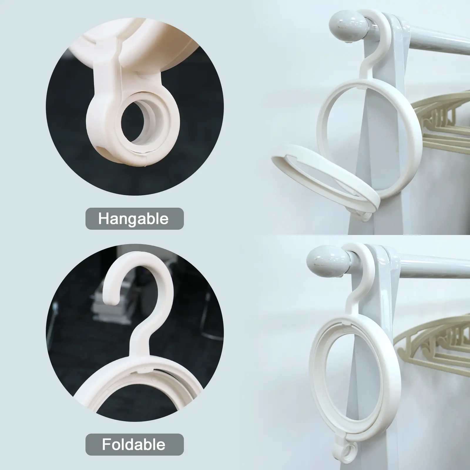 Hanging Wig Holder for Styling & Quick Drying | Protects Wig Shape
