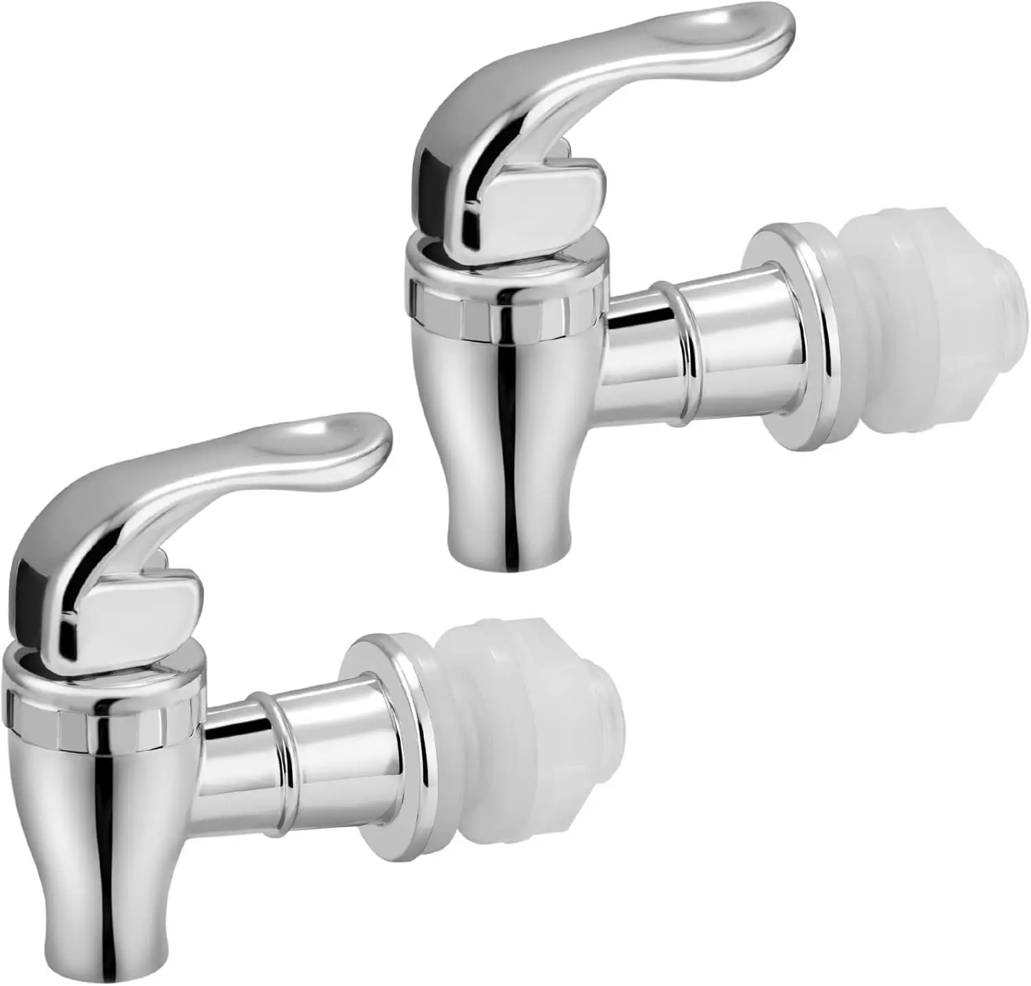 2 Pack Beverage Dispenser Replacement Spout for Drink Dispenser Spigot,Push Style Spigot for Beverage Dispenser Carafe, Water Dispenser Replacement Faucet