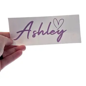 Custom Signature Name Vinyl Decal Car Truck Sticker Vehicle Exterior Decoration