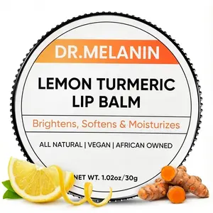 Lemon Turmeric Lip Balm