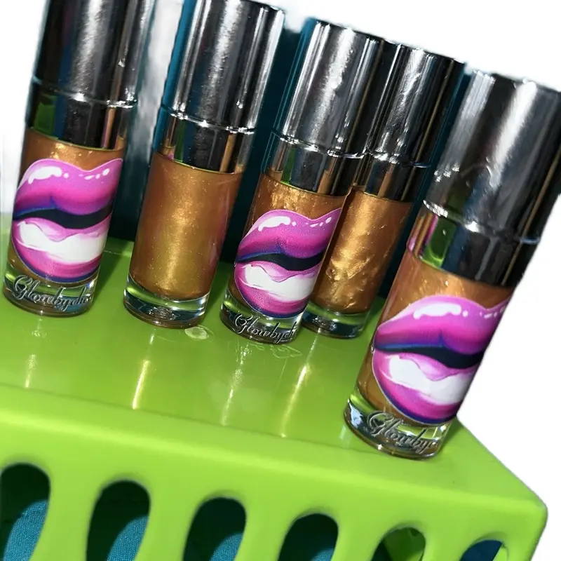 Gold Goddess color changing Lipgloss Makeup Glossy Cosmetic (Limited Edition ) Golden Luxury Radiant Scent Silky lip glass