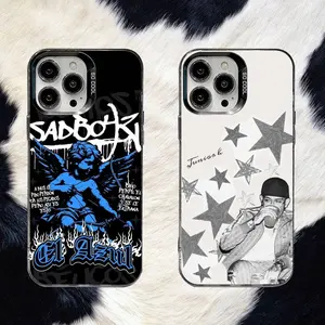 Junior H $AD BOYZ 4 LIFE Phone Case For iPhone 17 Air 16 15 14 13 12 11 Pro Max Plus,Mini,XS,SE Anti Fall Black Matte Hard