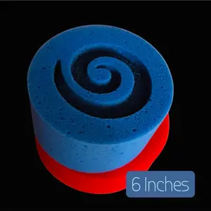 DIY Round Blue Target & Christmas Themed Sponges for ASMR Purposes Holiday Deals Up to 30% Off
