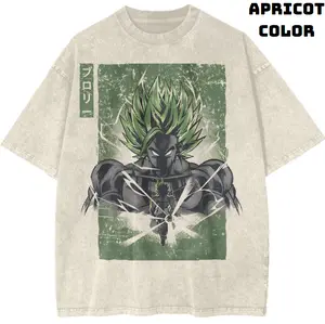 Broly Vintage Graphic Tees, Dragon Ball Tshirt, Dragon Ball Merch, DBZ Shirts, Anime Clothing, Unisex Manga Anime Shirt Top Menswear Womenswear