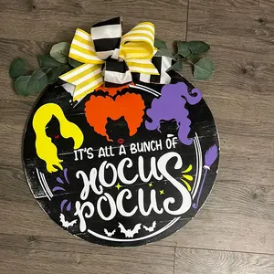 Hocus Pocus Round Sign
