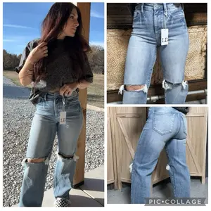 The easy days distressed LBB jeans