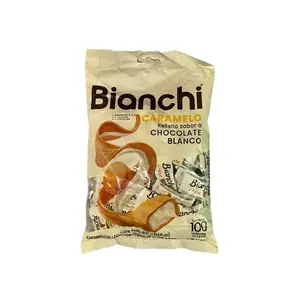 Bianchi - Caramel Filled White Chocolate Candy 400g (100 pieces)