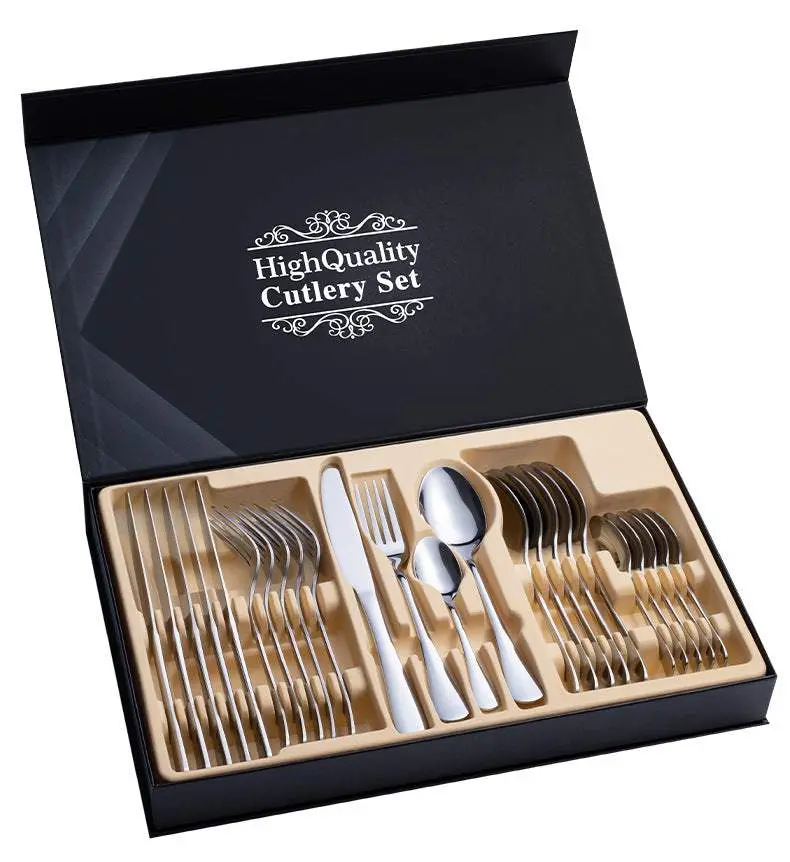 Cut Above the Rest Stainless Steel Cutlery Set - Elevate Your Dining Experience!