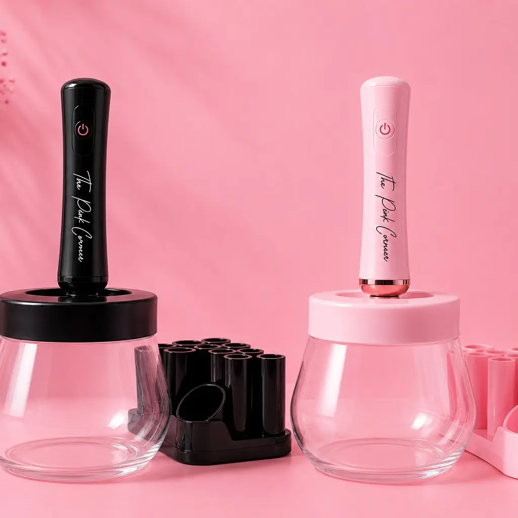 Automatic Makeup Brush Cleaner