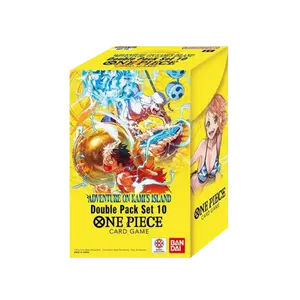 One Piece OP-15 Adventure on Kami's Island Double Pack Set 10 - Trading Card Game