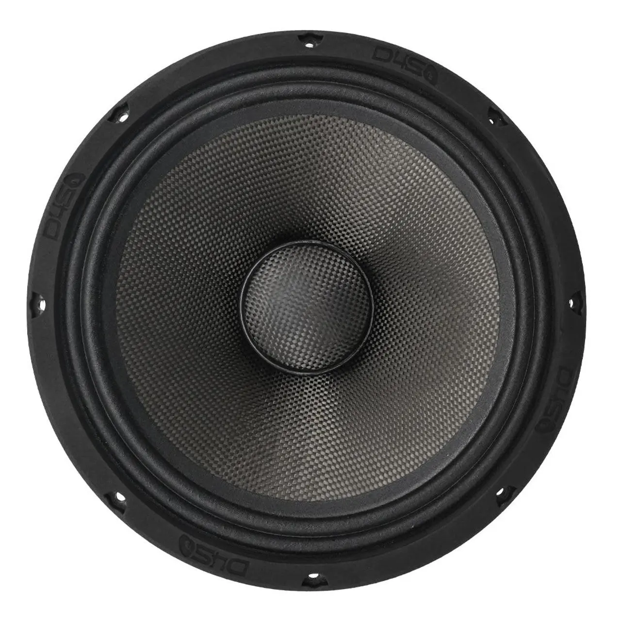 DOWN4SOUND D4S-MND804CF Carbon Fiber Neo+ Water Resistant Speaker - 8 Inch, 200W RMS, 4 Ohm