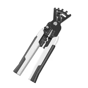 Multi-Function Electrician Pliers with Wire Stripping, Cable Cutting, Wrench and Multi-Angle Bending Tool