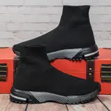 Men's Fashionable Breathable Mesh Sneakers, Casual Comfortable Slip-on Sports Shoes, Trendy All-Match Lightweight Breathable Woven Sneakers for Daily Wear, Casual Fashion Athletic Sneaker, Mesh Fabric Sneakers, Air Breathable Shoes