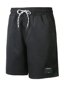 Men's Casual Tie-Back Shorts, Elastic Waist, Lightweight Sporty Shorts, with Pockets, Comfortable and Stylish, Perfect for Daily Wear