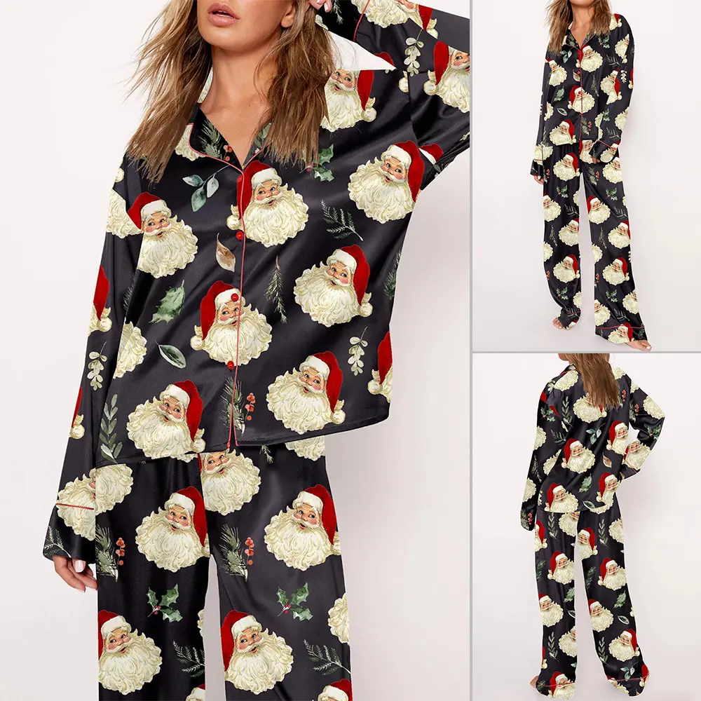 Long Vintage Santa/Black