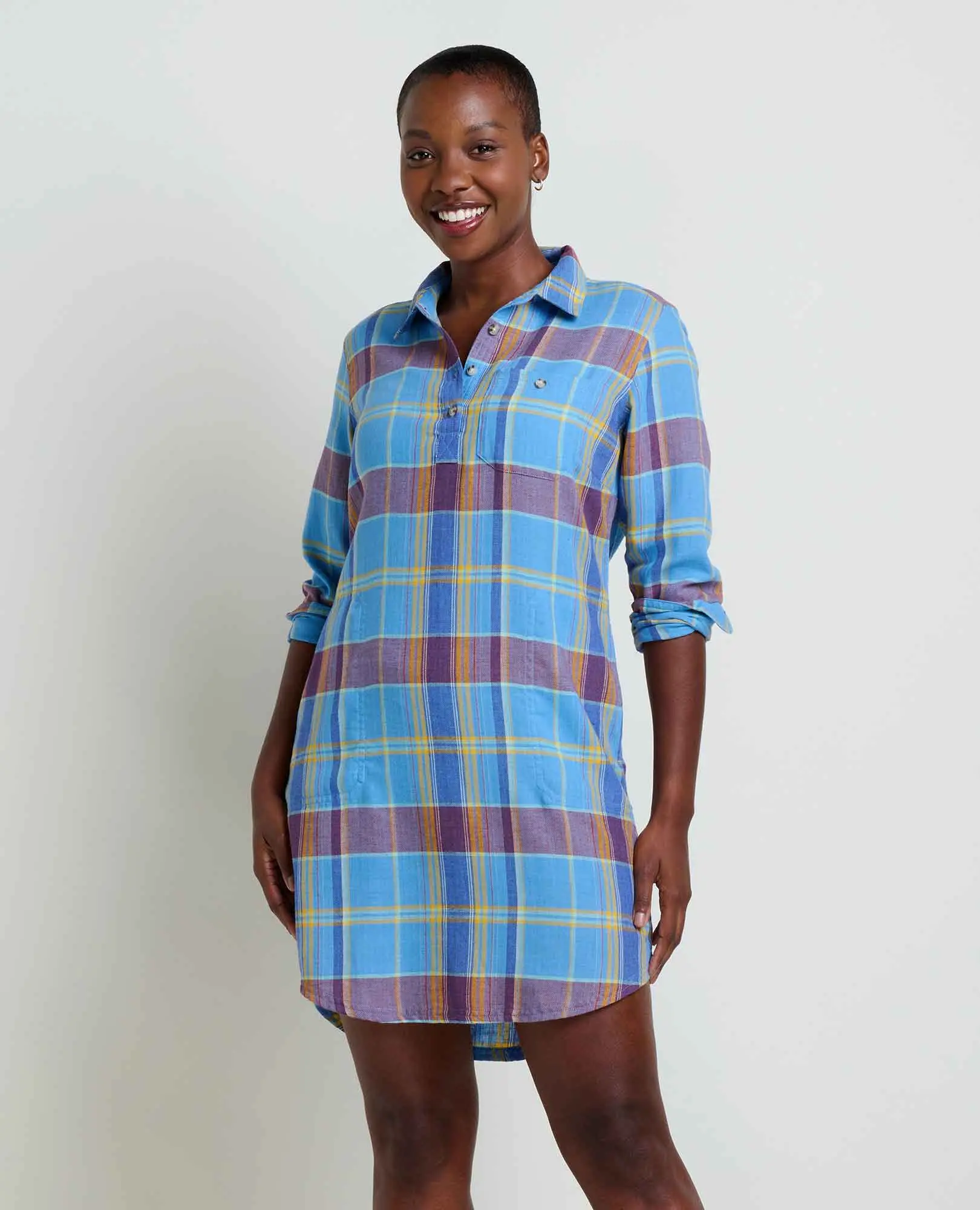 Re-Form Flannel Shirtdress Re-Form Flannel Shirtdress