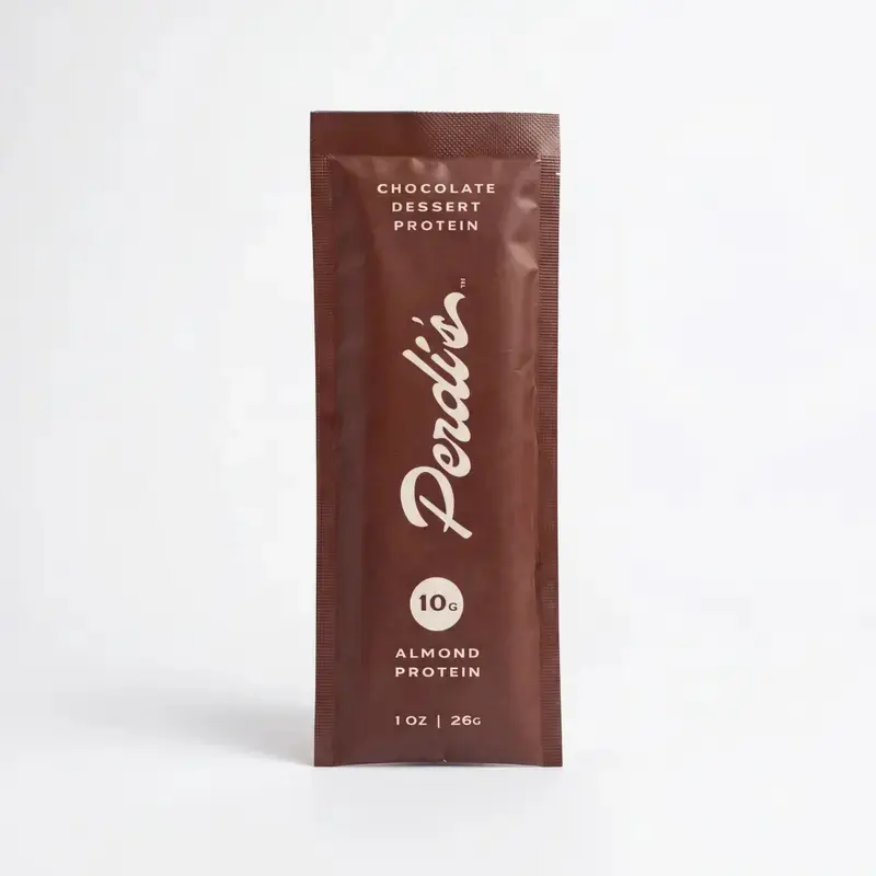 Perdi's Dessert Protein — Guilt-Free Chocolate Pudding (10 Packets) — High Protein, Low Sugar ( 1oz / bags )