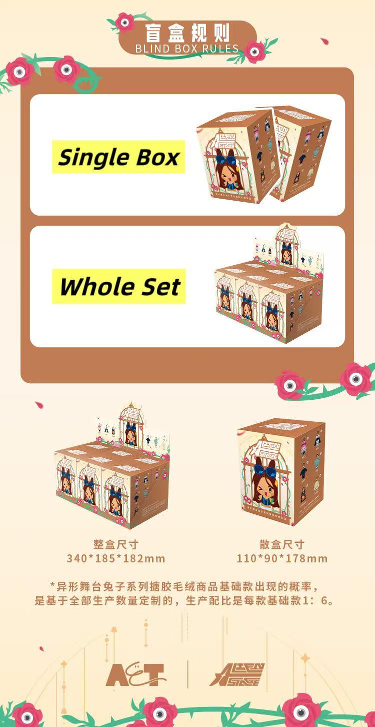 Alien Stage Couple Bunny Series Vinyl Wool Blind Box – IvanTill, MiziSua, Hyuluka CP Mystery Plush Set, Viral Fan Favorite Collectible