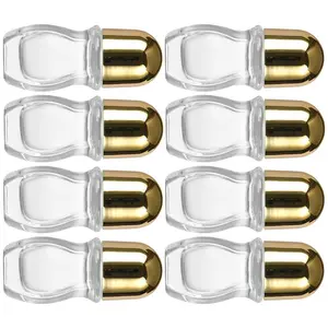 Empty Deodorant Containers, 1/2/4/8 Bottles, Empty Roller Bottles for Travel