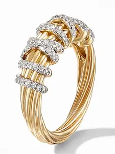 1 PC Personalized Geometric Lines Zircon Rings, Geometric Design Ring, Elegant Engagement Ring, for Women Fashion Jewelry for Festival Party Daily Clothing Decor Wedding Engagement Ring Ladies Anniversary Party Gift for Girlfriend