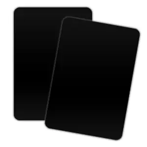 DIY Industries  PVC Board 12 x 24 in. - Black - 1 Piece