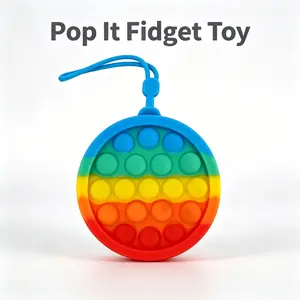 Endless Bubble Wrap Pop Fidget Toy for Kids & Adults - Ultimate Sensory Stress Relief Gift - Quiet Travel Essential for Road Trips - Cool Tool for Autism, ADHD & Focus - Birthday Gift for Toddlers, Teens & Kidults fidgets12