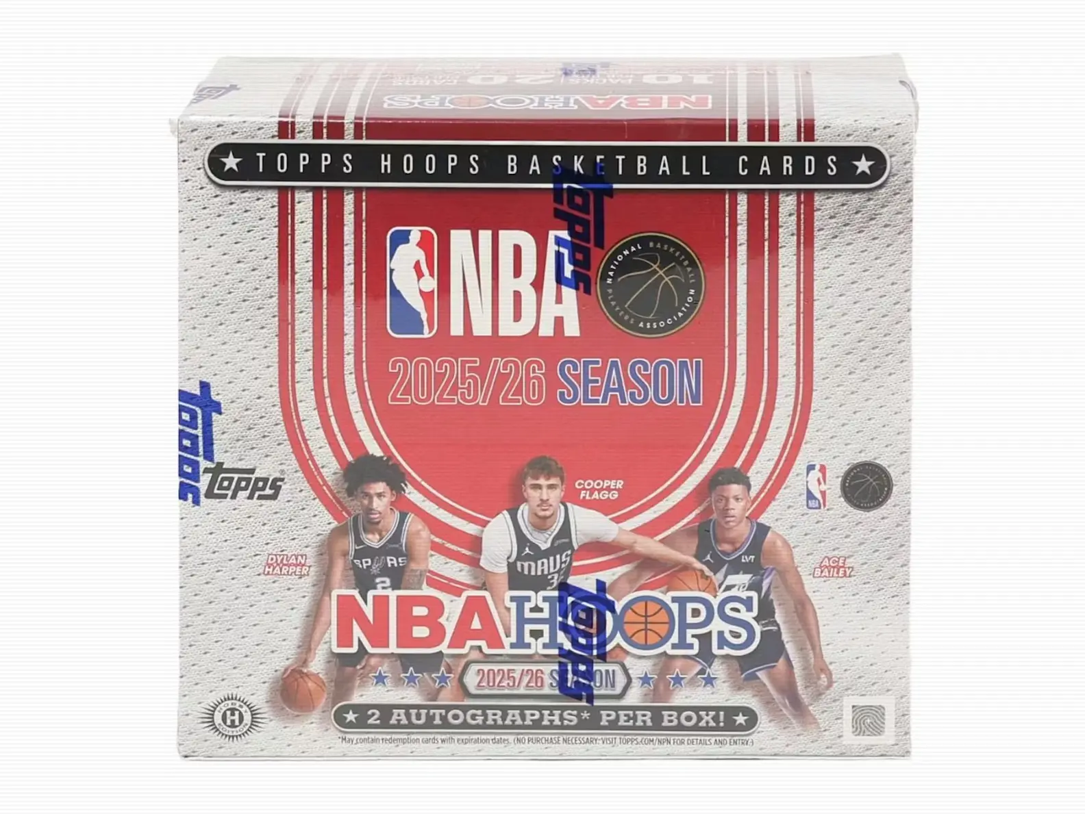 2025/26 Topps NBA Hoops Basketball Hobby Jumbo Box