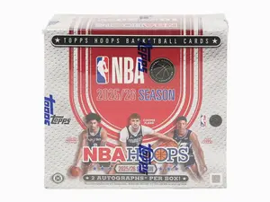 2025/26 Topps NBA Hoops Basketball Hobby Jumbo Box