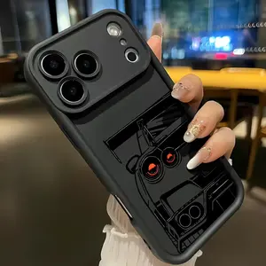 Racing Glow Soft&Flexible TPU Silicone Phone Case For iPhone 17 Pro Max AIR 16 15 14 13 12 11 Plus XSMAX Cases Durable|Shockproof|Full Camera Protection|Anti-Scratch|Anti-Fingerprint|Slim Fit|Gift For Girlfriend/Men/Women
