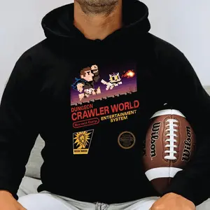 Dungeon Crawler Carl New Achievement T-Shirt, LitRPG Book Lover Shirt, Matt Dinniman Fantasy Novel Sweatshirt Hoodie, Retro Gamer Reader Graphic T-Shirt, Dungeon Crawler World Shirt