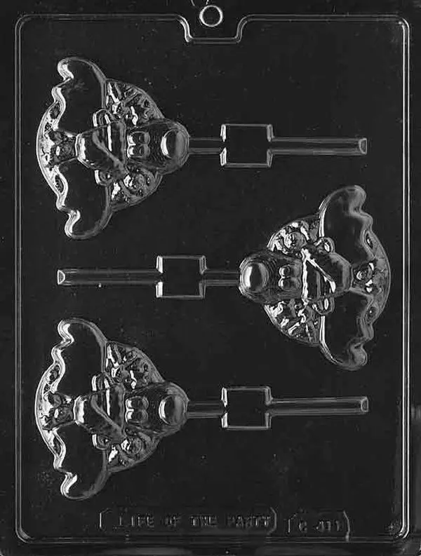 Life Of The Party Reindeer Lollipop 3 Cavity