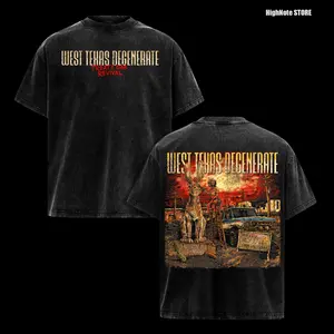 Treaty Oak Revival Shirt – Vintage Acid Washed Oversized Graphic T Shirt, West Texas Degenerate Artwork Tee, Country Rock Band Merch, Double Sided Streetwear Aesthetic, Heavyweight Soft Cotton Unisex Top, Men Women Wear, Music Fan Gift