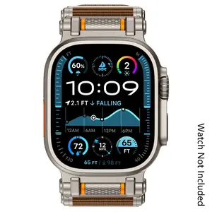 Nylon Sport Band for Apple Watch Ultra 3/2/1 -Military-Grade Durable & Sweatproof withStainless Steel Connector- Fits Series 11-3/SE(42mm/44mm/45mm/46mm/49mm) -  (Watch Not Included)