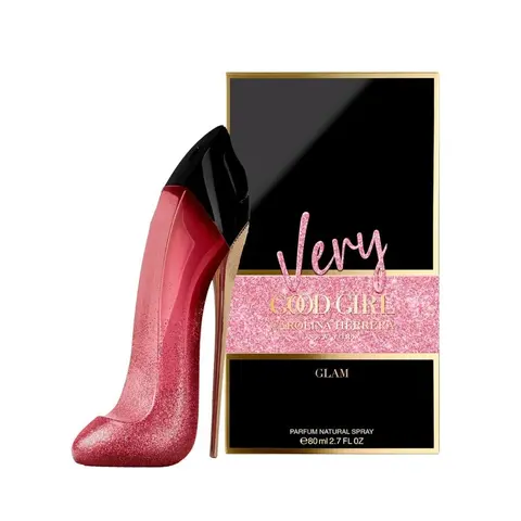 Women's Fragrance Carolina Herrera Very Good Girl Glam Eau de Parfum Spray for Women 2.7 Oz - Luxury Cherry, Rose & Vanilla Notes, Elegant Bold Scent, Single Item