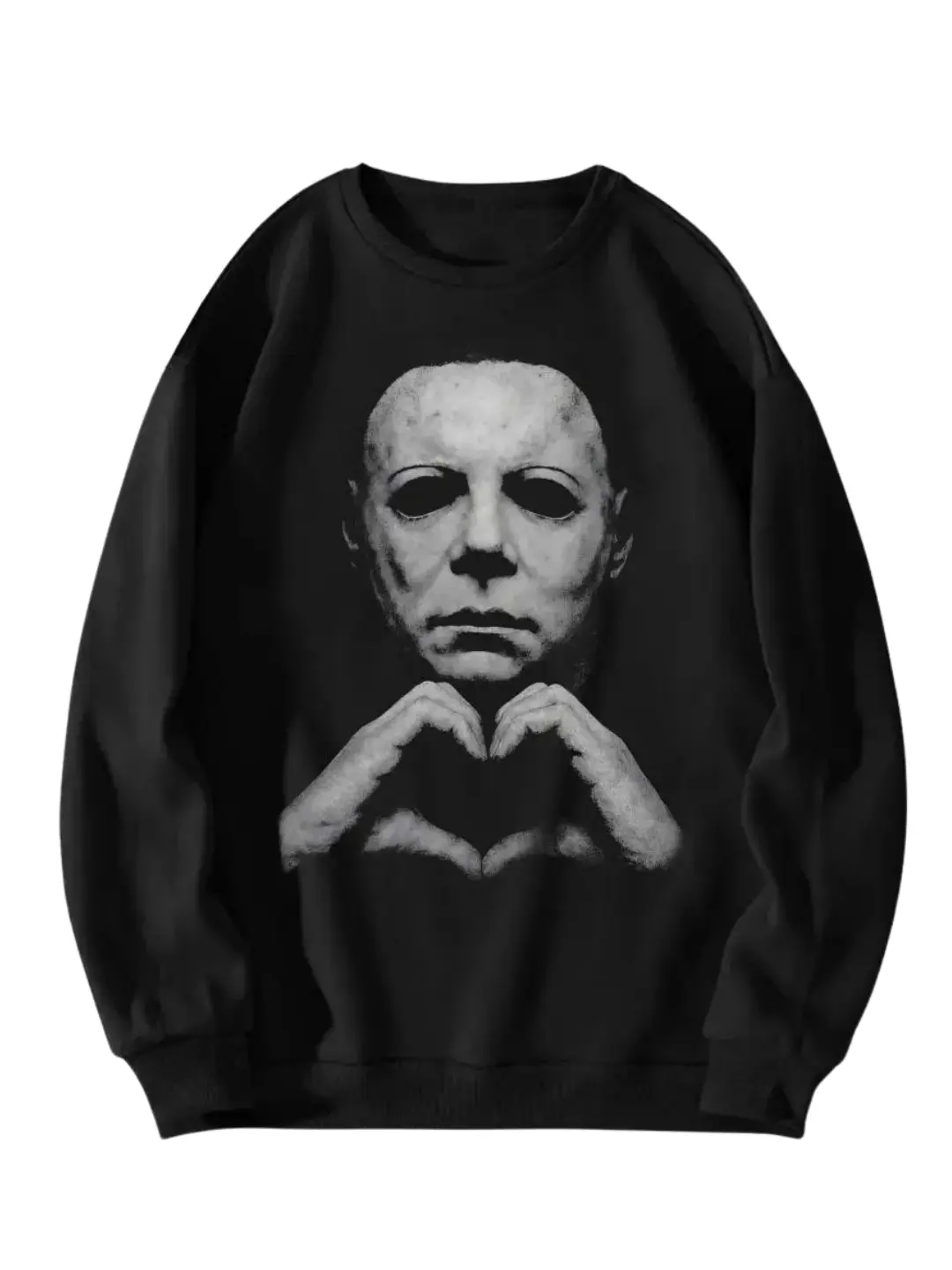 Michael Myers Heart Shirt, Horror Movie Tee, Hoodie and Sweatshirt for autumn and winter,Halloween Gift, Slashers Tshirt, Retro Graphic, Spooky Season, Unisex T-shirt