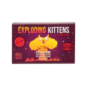 Exploding Kittens: Party Pack Edition - Hilarious Card Game for Family Game Night - Ages 7+ - 2-10 Players