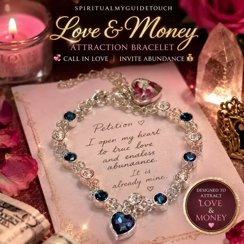Intentional Heart Bracelet for Love & Prosperity