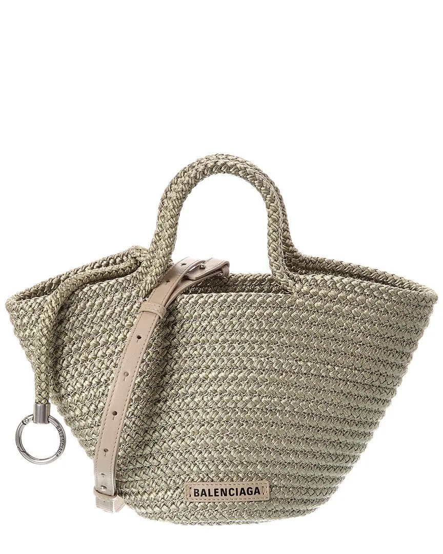 Balenciaga Ibiza Small Rope Basket Tote Balenciaga Ibiza Small Rope Basket Tote