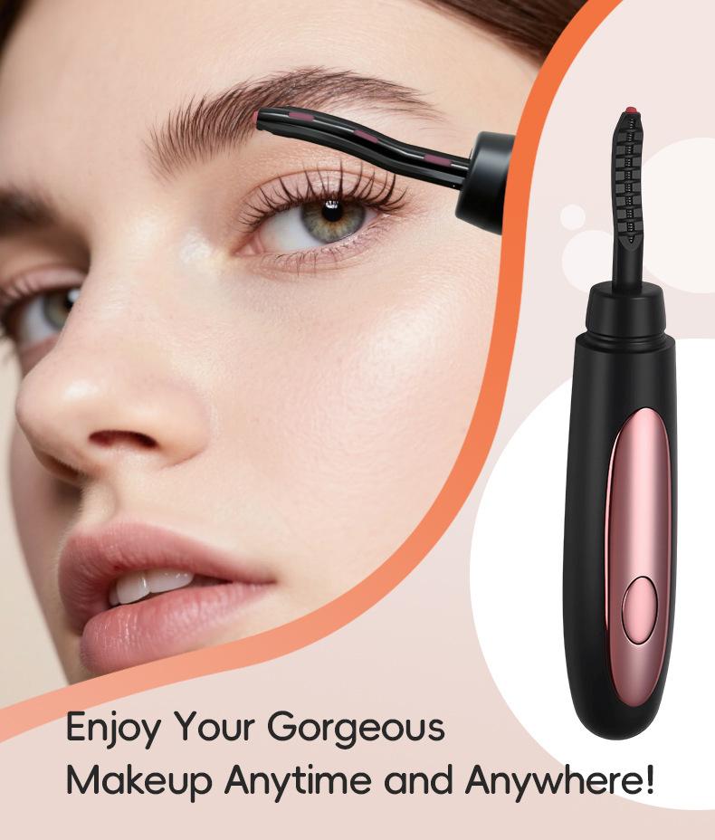 Electric Eyelash Curler - 10s Fast Warm Up, 24 Hour Curl, 3 Modes for All Lash Types | USB-C Rechargeable, Anti-Burn Design, Ideal for Sparse, Straight or Short Lashes Electric Eyelash Curler - 10s Fast Warm Up, 24 Hour Curl, 3 Modes for All Lash Types | USB-C Rechargeable, Anti-Burn Design, Ideal for Sparse, Straight or Short Lashes
