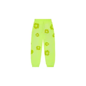 Mono Cotton Wreath Sweatpants "Neon Green" DT111