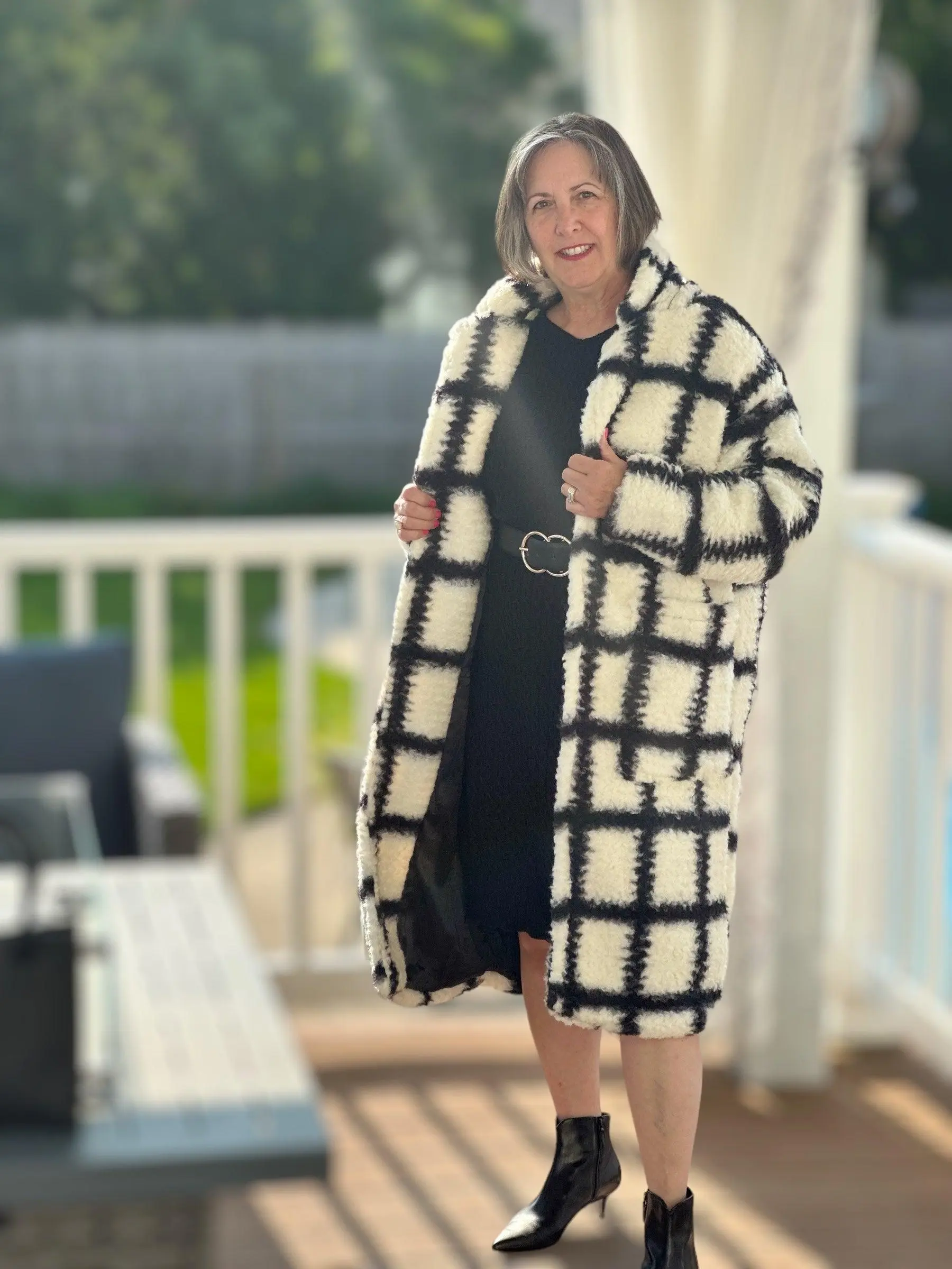 Check Me Out Plaid Coat