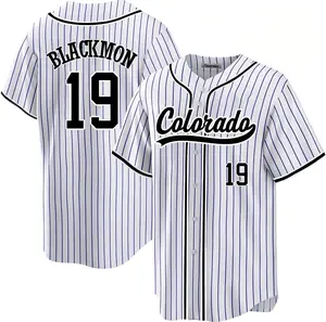 Mens Colorado Baseball Stitched T-Shirt for Sports Fan