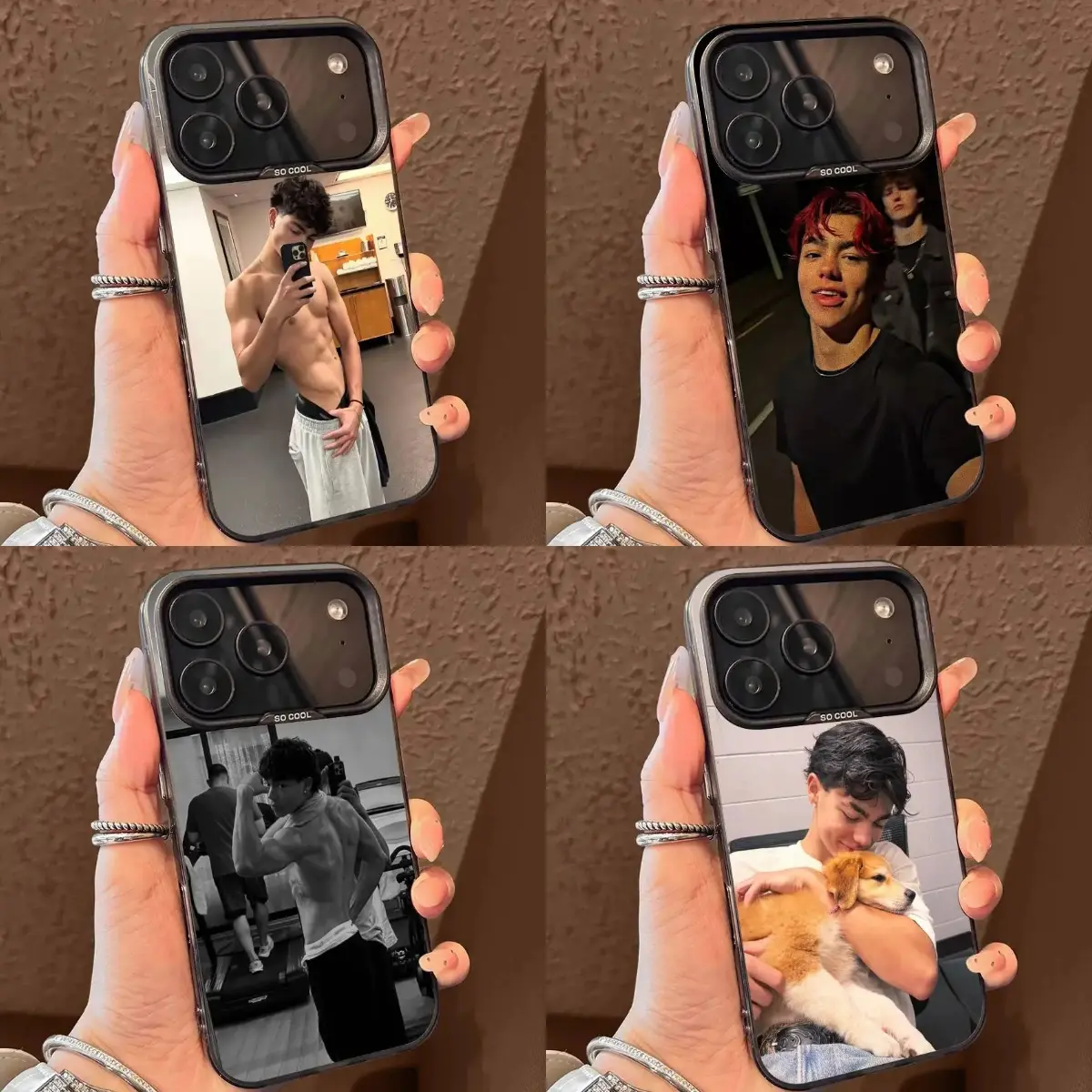 Unique Artistic Design Phone Case for Fans M-Malachi B-Barton Fashion Phone Case for IPhone 11 12 13 14 15 16 17 Plus Pro Max Air Black Matte Cover  Protective Drop-proof Retro Stylish Holiday Gift