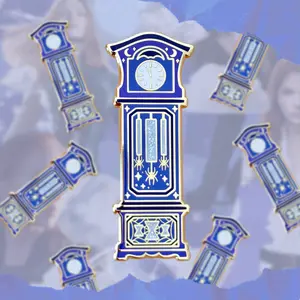 Midnights Spider Clock Enamel Pin