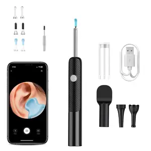 bebird smart visual ear cleaning stick, earwax removal tool, shovel-shaped ear cleaner with ear camera, high-definition ear viewing mirror, earwax remover for earwax cleaning